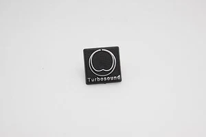Distintivo logo in plastica turbosuono di ricambio quadrato 20 mm - Foto 1 di 2