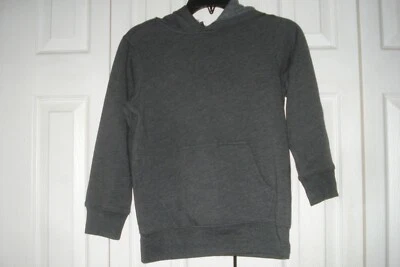 Boys Sweatshirt Hoodie  Gray Size 8 Pullover - Image 1 of 2
