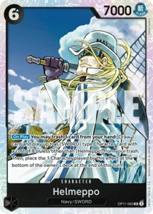 One Piece A Fist of Divine Speed Helmeppo Super Rare OP11-092 NM english - Picture 1 of 1