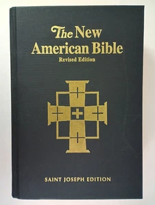 The New American Bible St. Joseph Edition Large Type Revised Illustrated 2011 VG - Picture 1 of 11