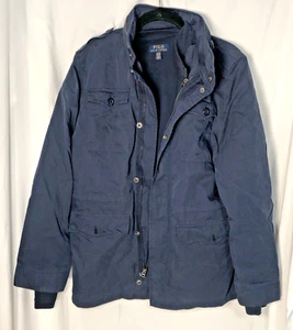 Polo Ralph Lauren Boy's Blue 3 in 1 Military Style Jacket - Size XL - Picture 1 of 17