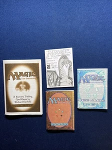 MTG 3rd Ed, 4th Ed, Deckmaster, Ice Age Rulebooks All 4 - Picture 1 of 2