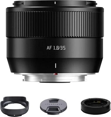 TTArtisan 35mm F1.8 II AF Lens APS-C for Fuji X-Mount X-T10 X-T2 X-T30 XS10 XS20