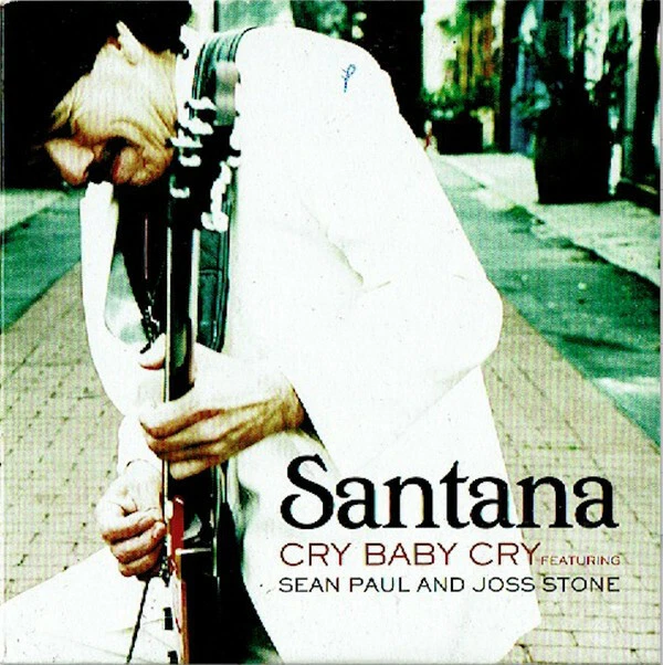 SANTANA Featuring Sean Paul And Joss Stone Cry Baby Cry CD MINT UK Import  Foto 1 de 1