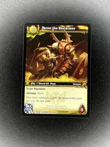 World of Warcraft TCG Illidan 194/252 Varen the Reclaimer - Picture 1 of 2