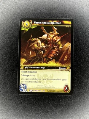 World of Warcraft TCG Illidan 194/252 Varen the Reclaimer - Image 1 of 2