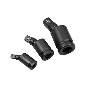 Universal Joint Socket Swivel Set Impact Socket Drive Tools 1/4", 3/8", 1/2" ... - Picture 1 of 4