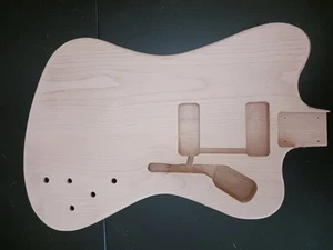 Alder Non Reverse Firebird Gibson Stye Guitar Body Project Fits Fender Neck P 90 - Picture 1 of 9