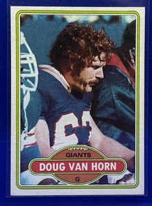 Football 1980 Topps #114 Doug Van Horn New York Giants - Picture 1 of 2
