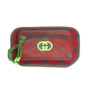 GUCCI- NWT Red & Grey Sporty Waist Bag - Picture 1 of 4