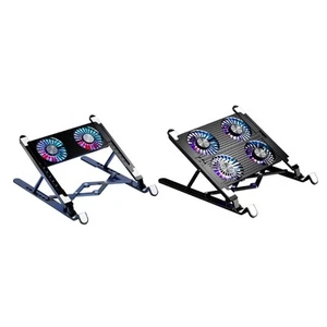 Ergonomic Laptop Cooling Pad Adjustable Holder for Comfortable Viewing Angles - Bild 1 von 10