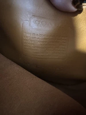 Vintage Coach  with original Paperwork  Leather Paris Bag Crossbody Purse - Image 1 of 4