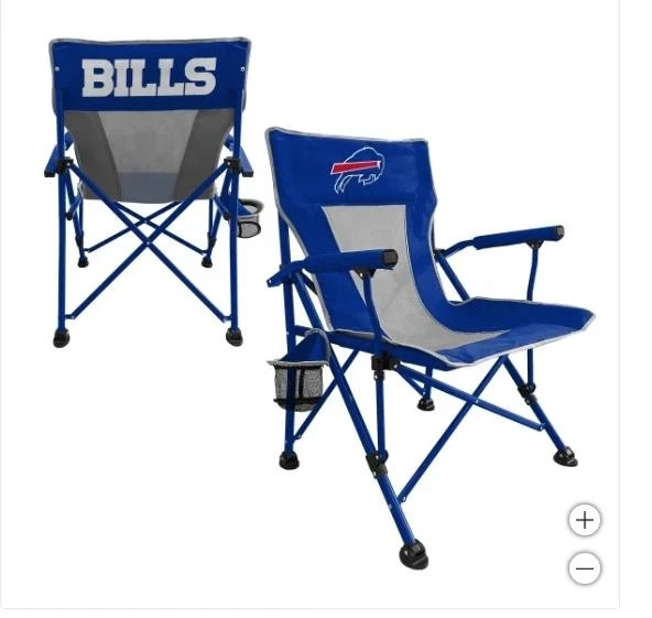 Жесткое кресло Buffalo Bills темно-синее королевский синий подстаканник для кемпинга NFL - Изображение 1 из 2