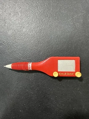 Bolígrafo Jugable ETCH A SKETCH Hasbro 2001 Bolsillo Micro Pequeño Mini Foto 1 de 4