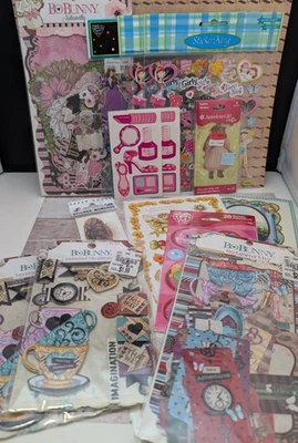 Sticker Bundle Fairy Wonderland Whimsical Tea Cup Party Bo Bunny Paper House-s2 - Image 1 of 3