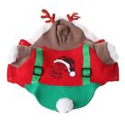 Warm Pet Puppy Clothes Cute Antlers Hoodies Christmas Halloween Cosplay Costume