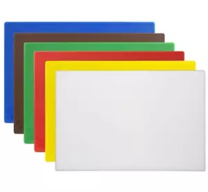 Gastronomie Schneidebrett 6er Set Sternzeichen farbcodierte Bretter 455 x305 x10 mm - Bild 1 von 7