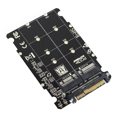 NGFF M.2 SSD M Key to U.2 Adapter 2 in 1 M2 N...