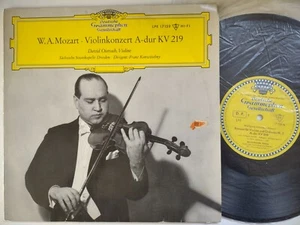 DAVID OISTRAKH PLAYS MOZART VIOLIN CONCERTO NO 5 SSKD KONWITSCHNY DG 17159 - Picture 1 of 4