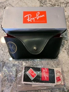 Ray-Ban Aviator Sunglasses Soft Case Tags, Booklets and Cleaning Cloth - Picture 1 of 8