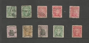 RHODESIA selección de 10 GV 1913-24 Admirals 8 se usan 2 son MM - Imagen 1 de 2