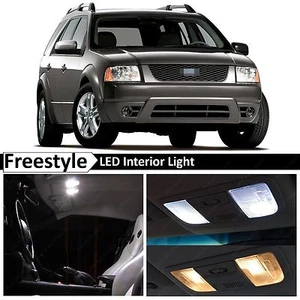 Ford Freestyle 2005-2007 interior blanco + kit de equipamiento de luces LED matrícula - Imagen 1 de 8
