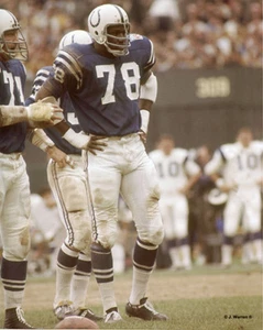 BUBBA SMITH 1969 BALTIMORE COLTS 8X10 PHOTO - Picture 1 of 1