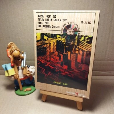 Front 242 - Live In Sweden 1987 (Wood Box, Mini-CD) SEALED! - Bild 1 von 3
