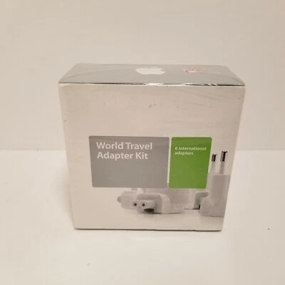 APPLE World Travel Adapter Kit White Brand New Sealed - Image 1 of 2