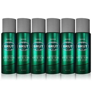 Brut Original Langhaltend Deo für Herren 200ml Jedes Set Von 6 f494 - Bild 1 von 3