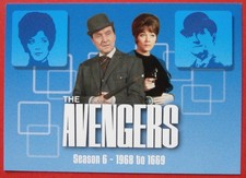 THE AVENGERS - Card #53 - Season 6 Header - SERIES TWO - Strictly Ink 2005