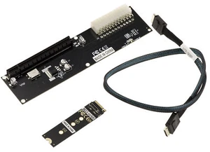 Plate Of Conversion Adapter M2 Nvme M Key For Pcie 16x Gen 4.0 32G - Afbeelding 1 van 4