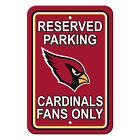 NFL Arizona Cardinals Office Room Home Decor Parking Sign 12
