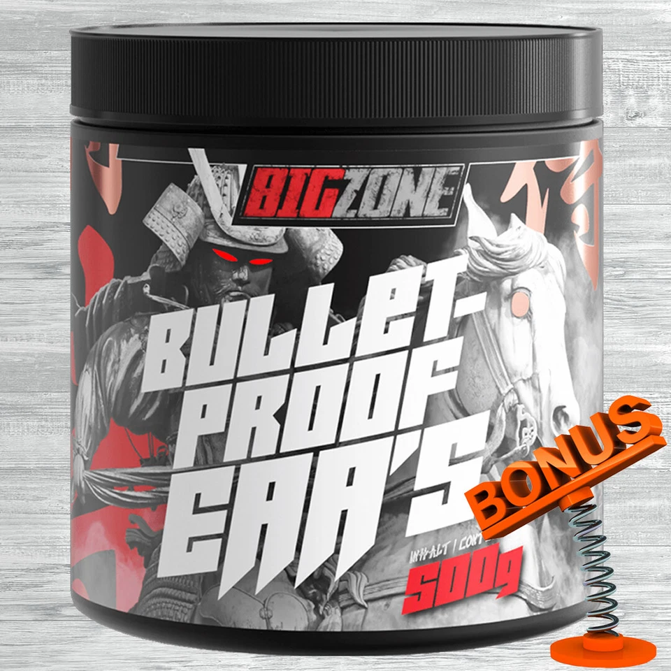 Big Zone Bulletproof EAAs 500g Dose 57,80 €/kg EAA BCAA + Bonus - Bild 1 von 1