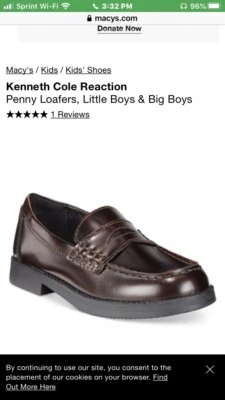 zapatos kenneth cole niños Foto 1 de 4