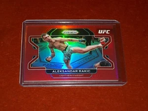 2022 Panini Prizm UFC Prizms Red 284/299 Aleksandar Rakic - Picture 1 of 1