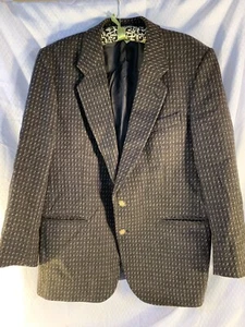 Vintage Tiger Of Sweden Mens Grey Wool Sport Coat Size S42 - Picture 1 of 9