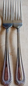 2 WALLACE WICKHAM 18/10 EDELSTAHL BESTECKSET SPEISEGABELN - Bild 1 von 5