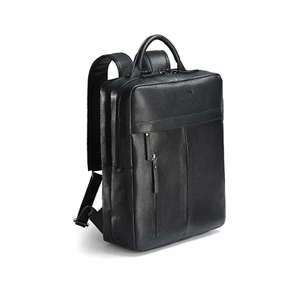 BARAKA Rucksack Echtleder schwarz Top Qualität italienisches Handarbeitsprodukt - Bild 1 von 21