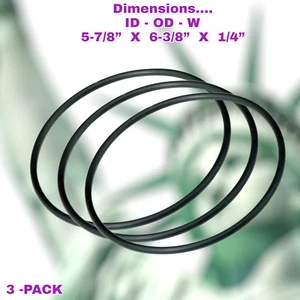Pentair, Pentek 350013 Lid O-Ring - Replacement Pool, Spa Pump O-ring 3-PACK - Picture 1 of 2