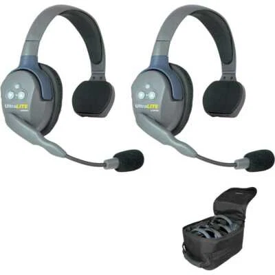 Eartec UL2S UltraLITE 2 person system wireless headset communication system - Image 1 of 4