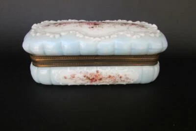 Wave Crest Glove Box C. F. Monroe Featured in Cohen's Book p89 Victorian Era - Image 1 of 4