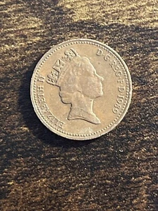 1989 United Kingdom UK Great Britain One 1 Penny Actual Coin TK9683* - Picture 1 of 3