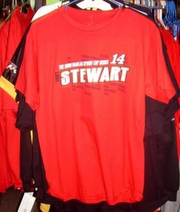VINTAGE WINNER'S CIRCLE #14 T TEE SHIRT OFFICE DEPOT TONY STEWART RED LARGE NWT - Picture 1 of 2