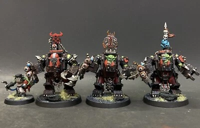Warhammer 40K Meganobz Xenos Armies Orks Presale Painted Gallery Army Games GW - Image 1 of 4