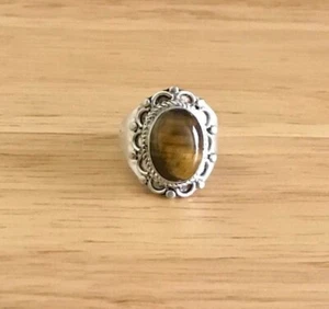 Tigers Eye Ring - Picture 1 of 10