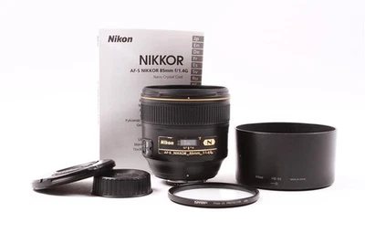 Used Nikon AF-S Nikkor 85mm f/1.4G N Lens - Image 1 of 4