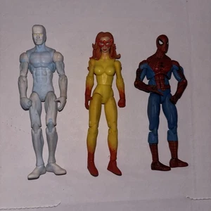 Hasbro Marvel Universe 3.75 TRU Spider-Man & His Amazing Friends Iceman Firestar - Imagen 1 de 18