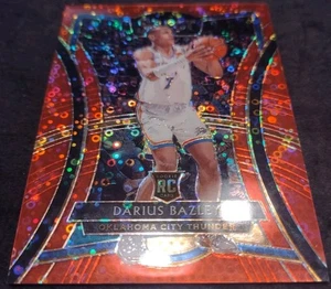 2019-20 Select DARIUS BAZLEY RC SP RED DISCO PRIZM #116 /49 OKC Thunder Lakers - Picture 1 of 3
