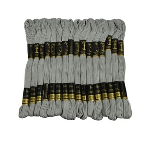 Anchor Cross Stitch Threads Stranded Cotton Beautiful Embroidery Floss 25 Skeins - Picture 1 of 156
